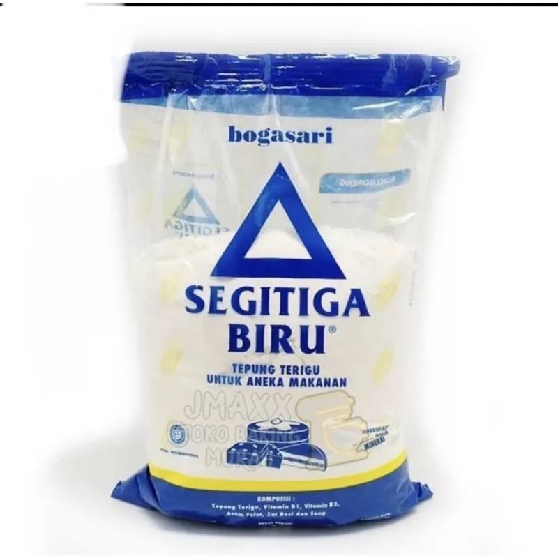 Jual TEPUNG TERIGU SEGITIGA BIRU 1KG | Shopee Indonesia