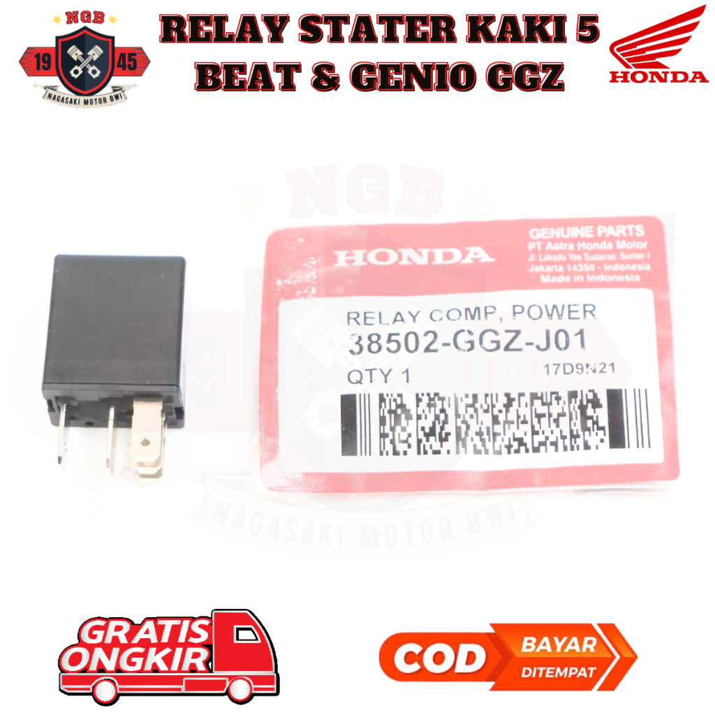 Jual relay 12 volt 5 kaki relay 5 kaki riley 12volt 5 kaki Relay