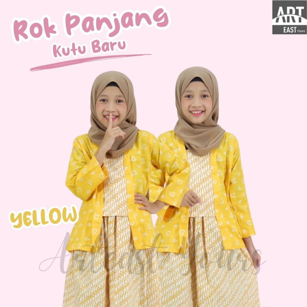 Jual Rok Anak Remaja Model Kutu Baru Panjang Usia 1-13 Tahun Lebar ...