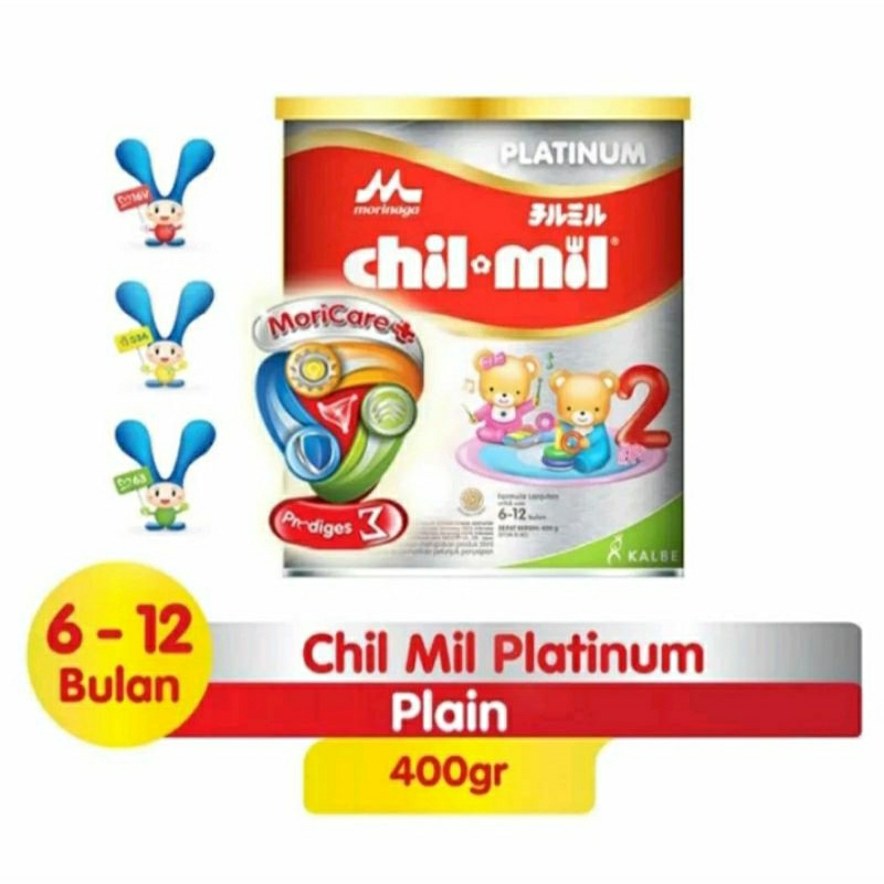 Jual Morinaga Chil Mil Step 2 Gold / Platinum / P-HP ( 6-12 Bulan ...