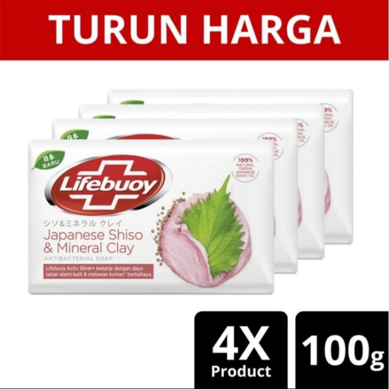 Jual Lifebuoy Sabun Batang 4x100g All Varian | Shopee Indonesia