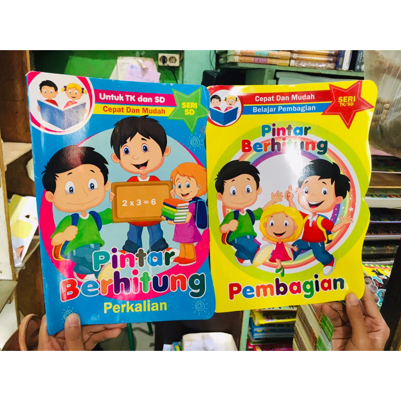 Jual Buku Anak Buku Pintar Berhitung Perkalian Dan Pembagian Untuk