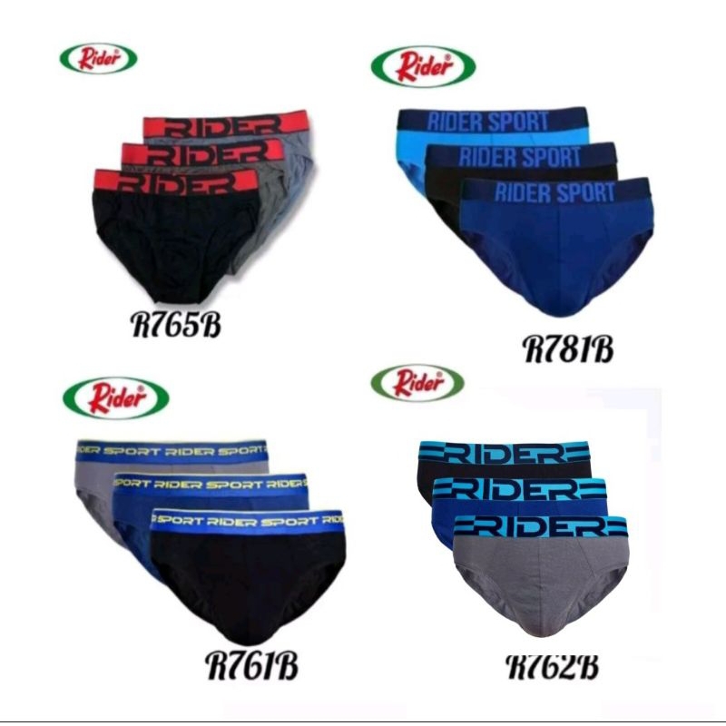 Jual Celana Dalam Pria Rider Sport Isi 3pc Shopee Indonesia