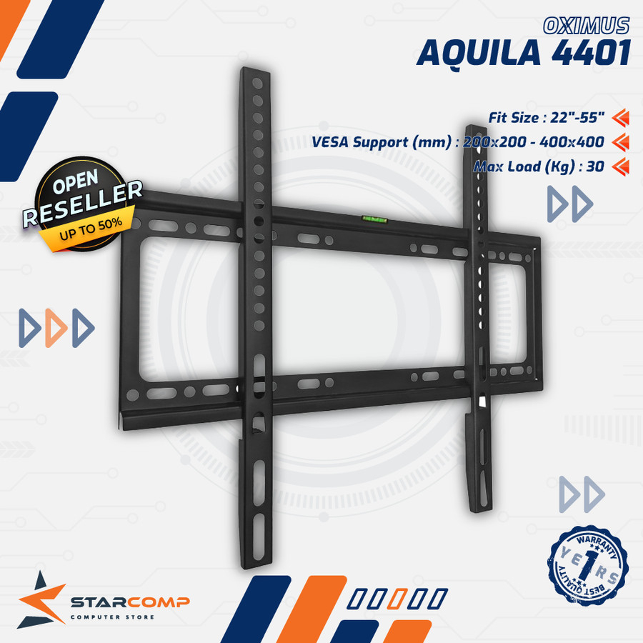 Jual Oximus Aquila Bracket Tv Led Monitor Inch Shopee