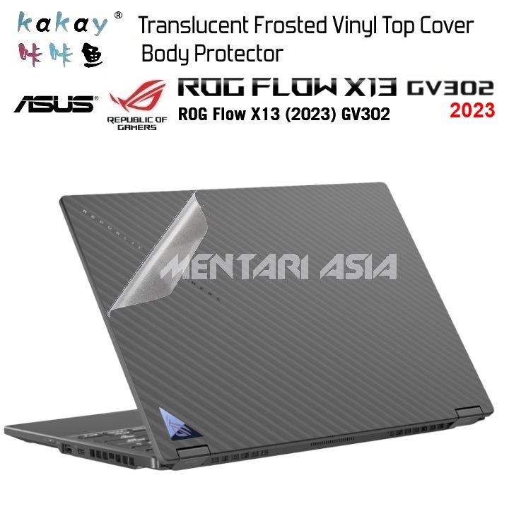 Jual Body Protector ASUS ROG Flow X13 2023 GV302 - KAKAY 3pcs MATTE ...