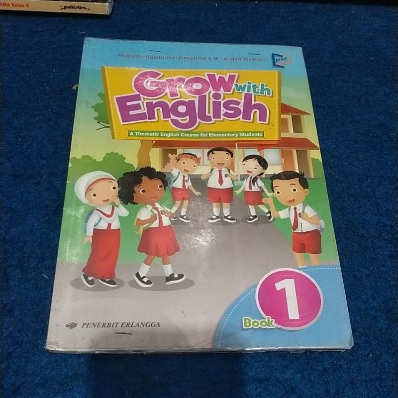 Jual Buku Bahasa Inggris / Grow with English Untuk Kelas 1 SD Kurikulum ...