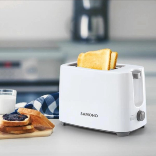 Jual SAMONO TOASTER PEMANGGANG ROTI LISTRIK SWTW750 SW TW 750 WHITE ...