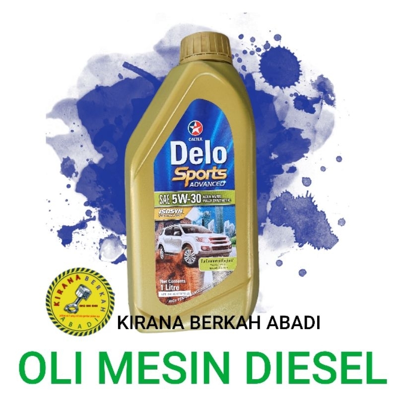 Jual CALTEX DELO DIESEL ENGINE OIL 5W30 ACEA A5/B5 ISI 1 LITER Shopee