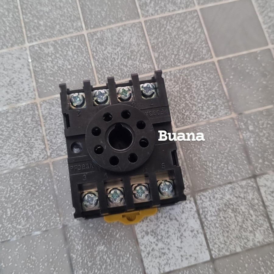 Jual Socket relay MK2P 8 pin socket mk2p PF083A socket timer H3CR ...