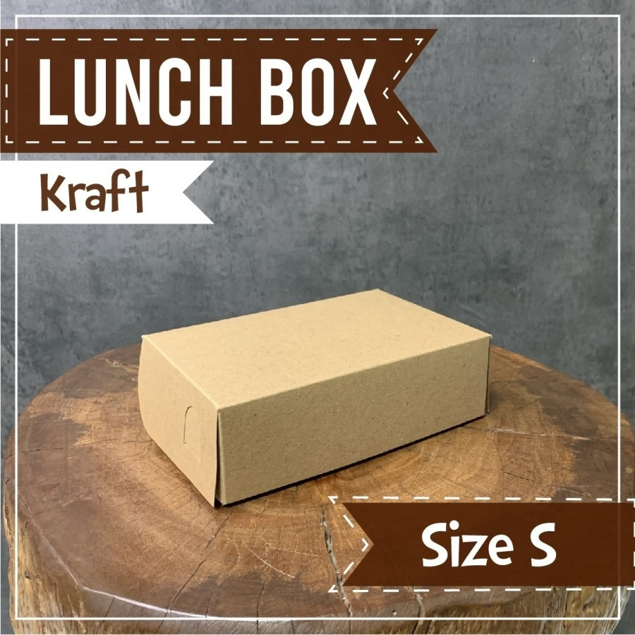 Jual Paper Luch Box Kraft Ukuran S Kotak Makan Kertas Coklat Paper Lunch Isi 50pcs Shopee 7336