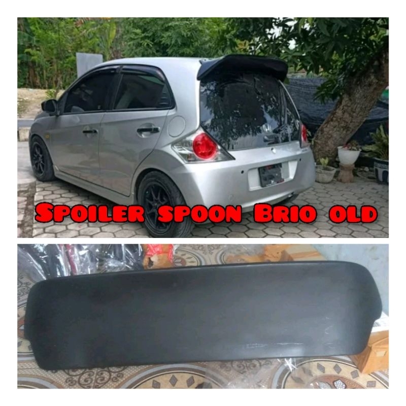 Jual spoiler spoon Brio old 2012-2018 | Shopee Indonesia