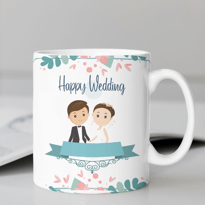 Jual MUG WEDDING / MUG CUSTOM PRINTING / SOUVENIR MUG PRINTING | Shopee