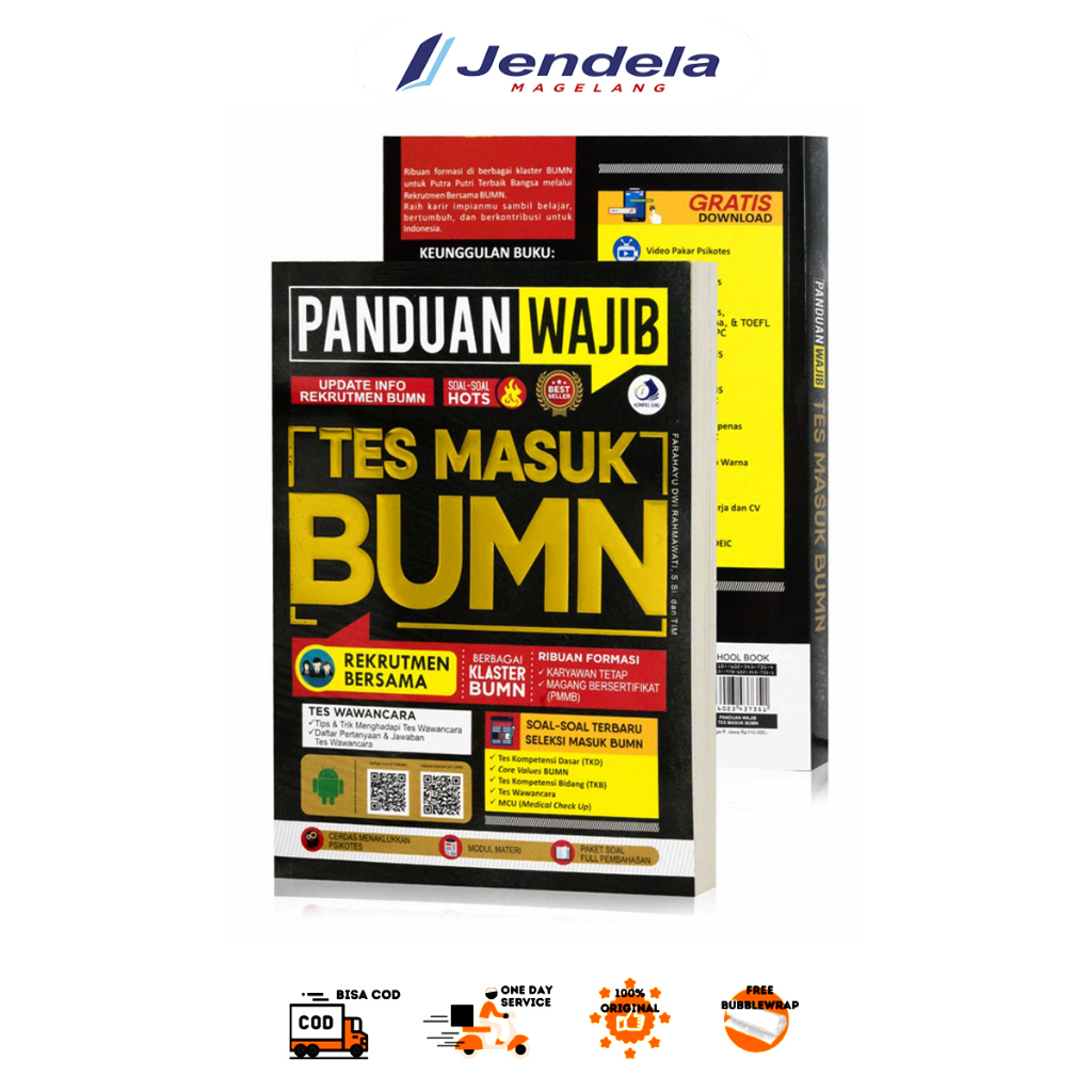 Jual Buku Panduan Wajib Tes Masuk BUMN Lengkap 2023 | Shopee Indonesia