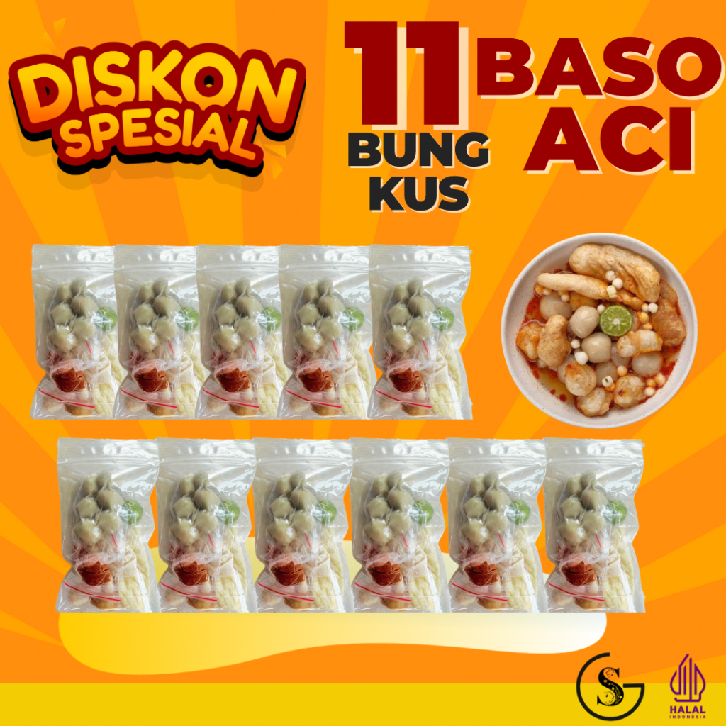 Jual 11 Baso Aci Paket Super Hemat Banget Shopee Indonesia