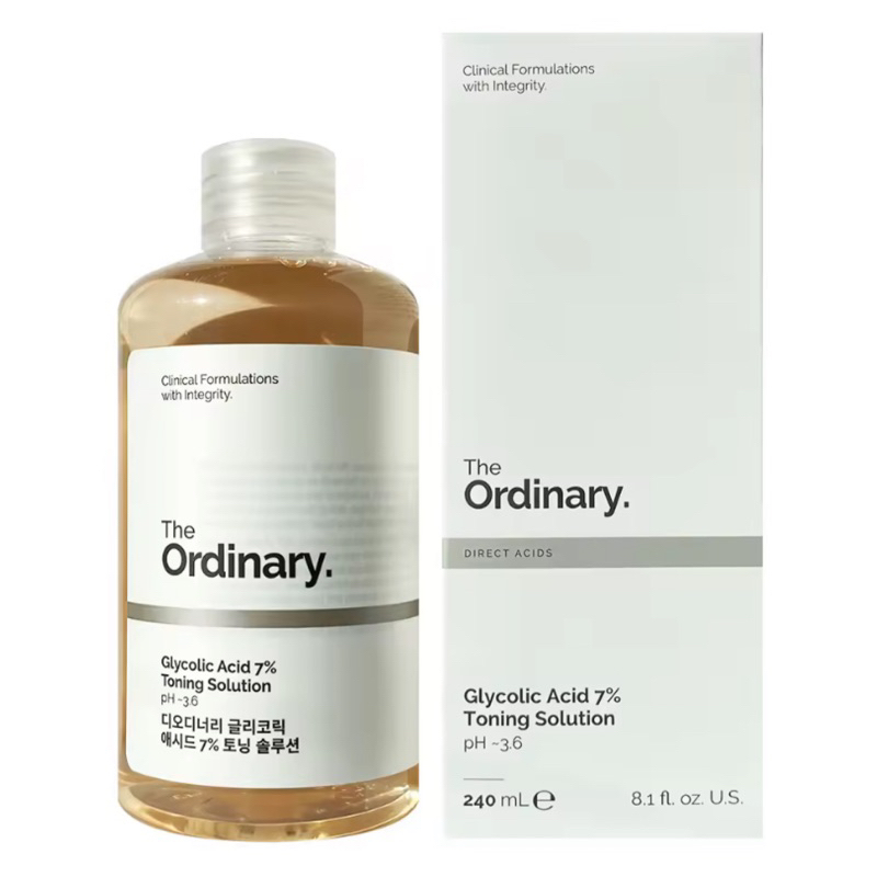 Jual The Ordinary Glycolic Acid7%Toning Solution 240ml | Shopee Indonesia