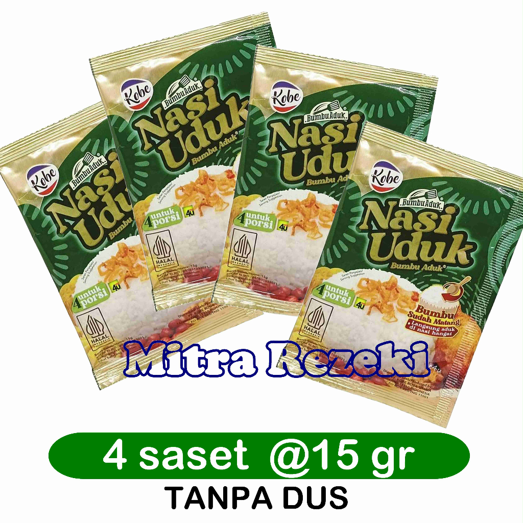 Jual Bumbu Masak Kobe Nasi Uduk Bumbu Aduk Instan Sachet X Gr Shopee Indonesia