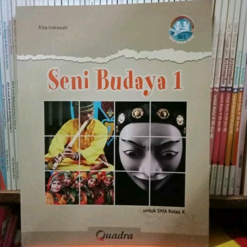 Jual Buku Pelajaran Seni Budaya 1 Untuk SMA Kelas X Quadra | Shopee ...