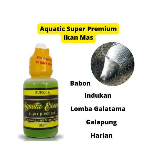 Jual Aquatic Premium Super A Essen Ikan Mas Mancing Harian Lomba Induk