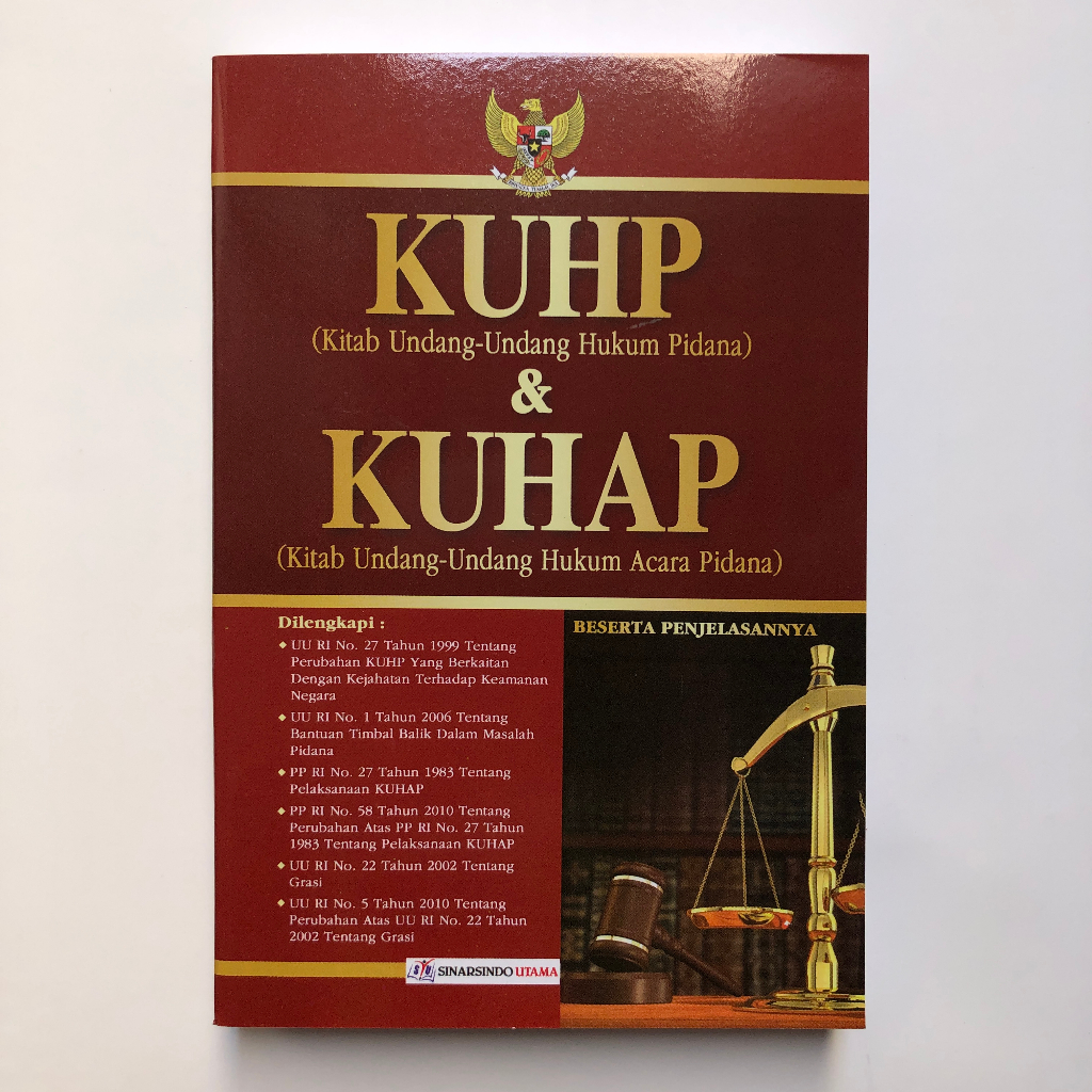 Jual Buku Kuhp Dan Kuhap Beserta Penjelasannya | Shopee Indonesia