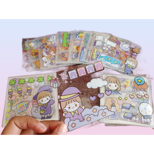 Jual Stiker Lucu 2D Tumblr PerLEMBAR / Sticker 2D Lucu Tumblr | Shopee ...