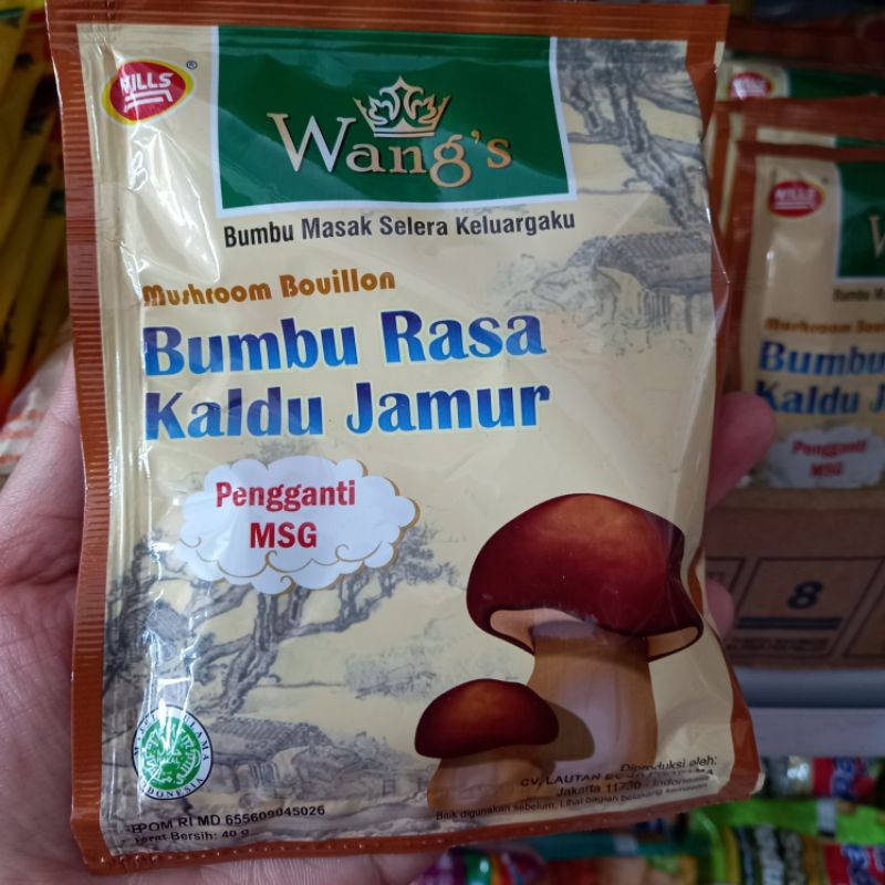 Jual Wangs Bumbu Rasa Kaldu Jamur 40gr Shopee Indonesia