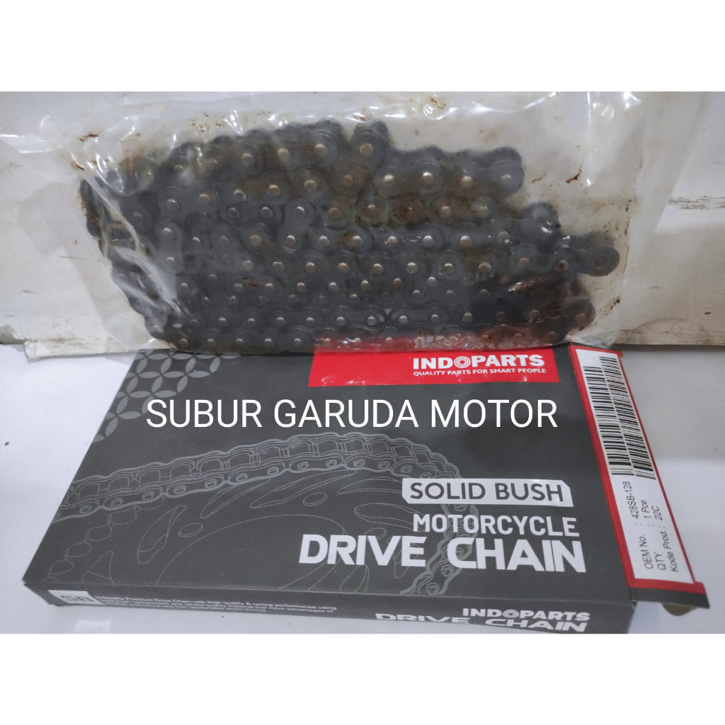 Jual RANTAI 428 - 128 SATRIA 2 TAK CB 150 R NEW K45 MERK INDOPARTS ...