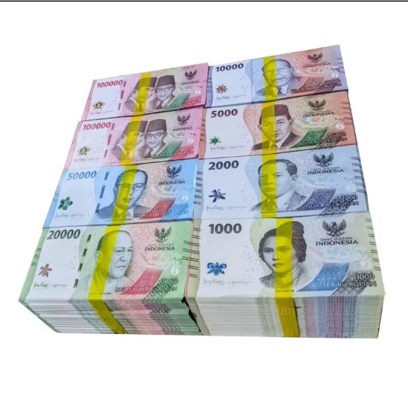 Jual UANG MAINAN ISI(280 LEMBAR) | Shopee Indonesia
