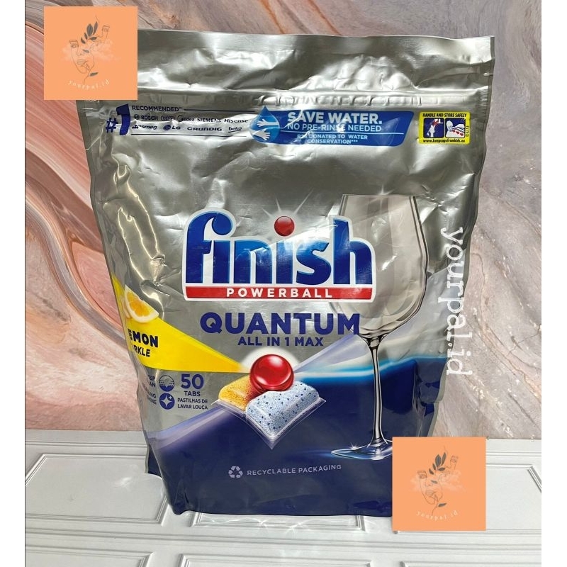 Jual Finish Powerball (DISHWASHER) Quantum All in 1 Max 72/50 tabs
