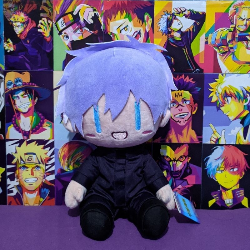 Jual Jujutsu Kaisen Gojo Satoru Big Plush Nuigurumi Yurugao | Shopee ...