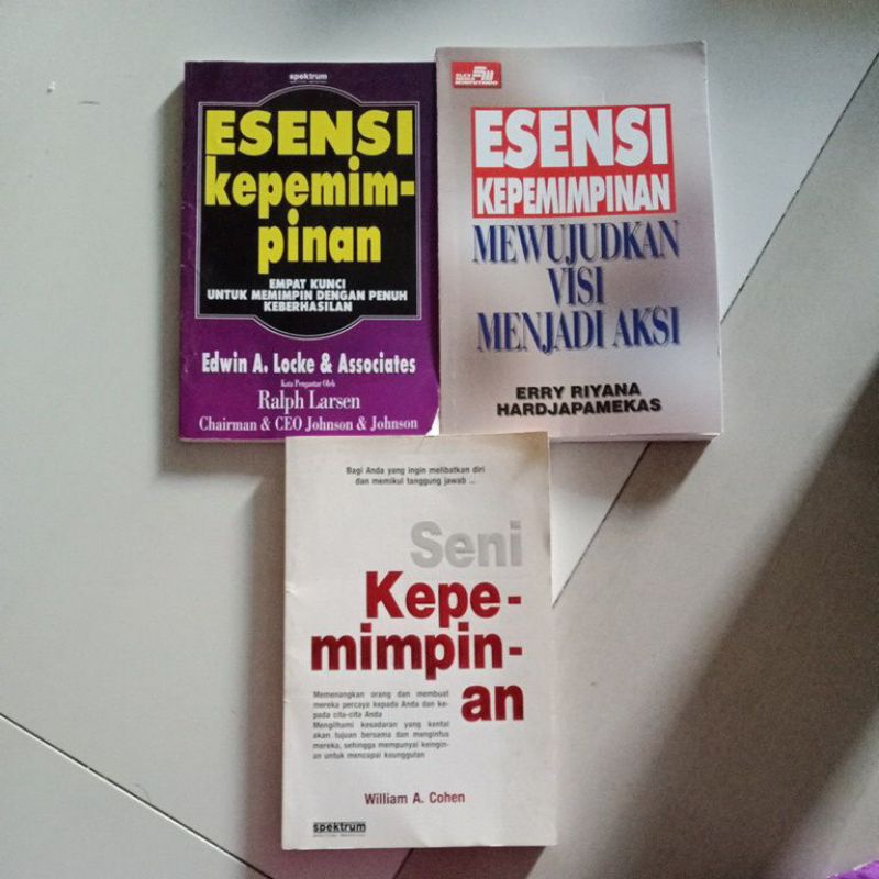 Jual Buku Motivasi Esensi Kepemimpinan Dan Seni Kepemimpinan | Shopee ...