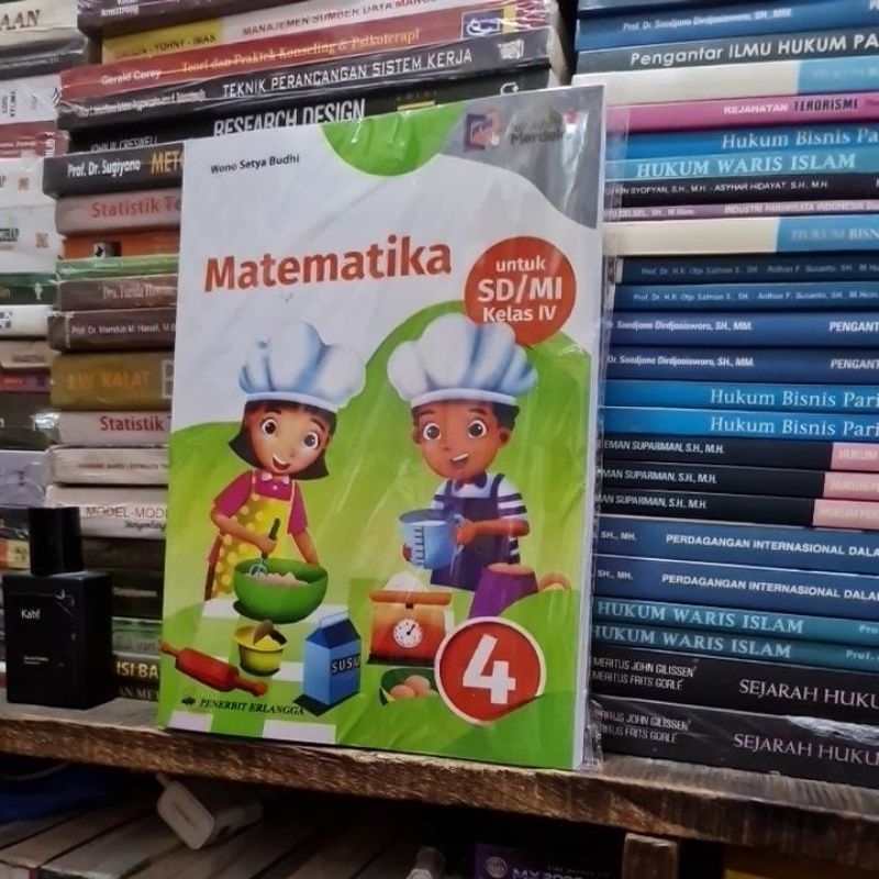 Jual Matematika Kelas 4 SD Kurikulum Merdeka By Wono Setya Budhi ...