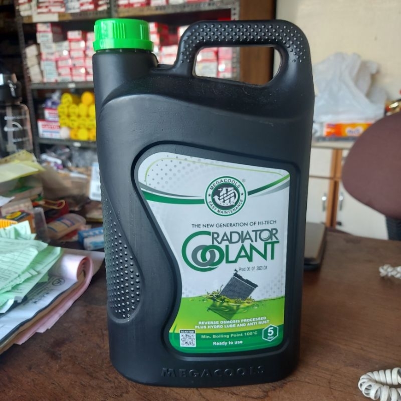 Jual Megacools Air Radiator Coolant Hijau 5 Liter | Shopee Indonesia