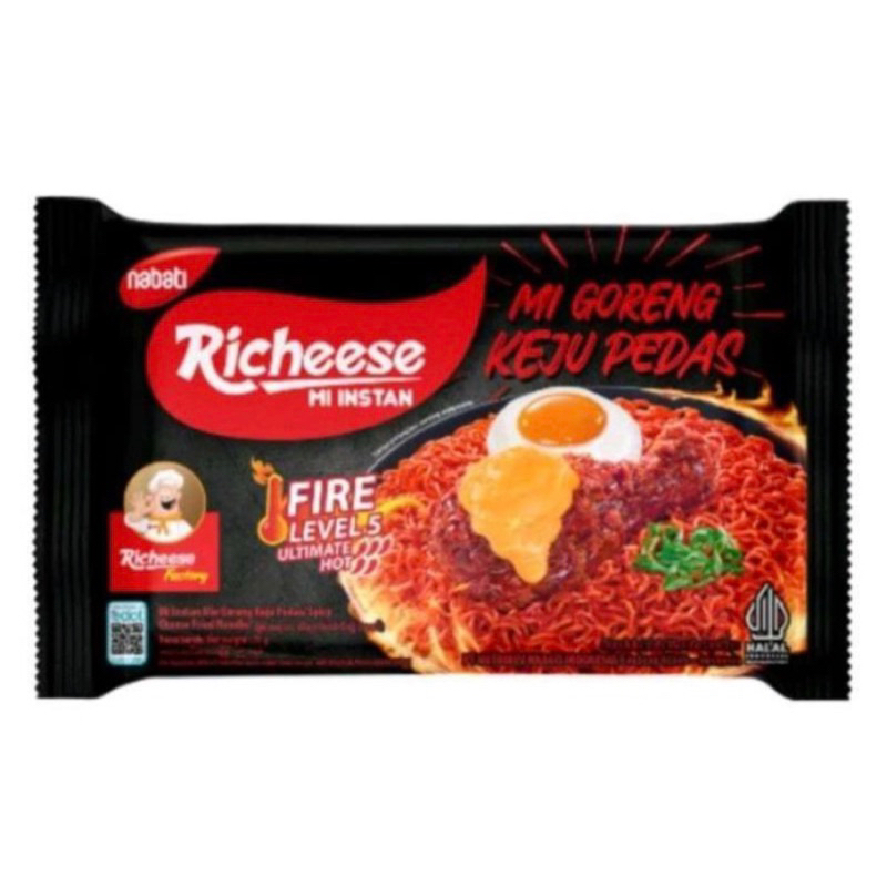 Jual MIE RICHEESE KEJU GORENG DAN KUAH RICHEESE MIE LEVEL 0 LEVEL 3 ...