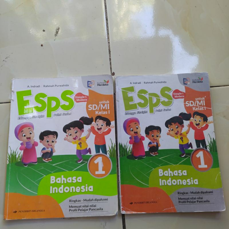 Jual ESPS BAHASA INDONESIA UNTUK SD/MI KELAS 1 KURIKULUM MERDEKA ...