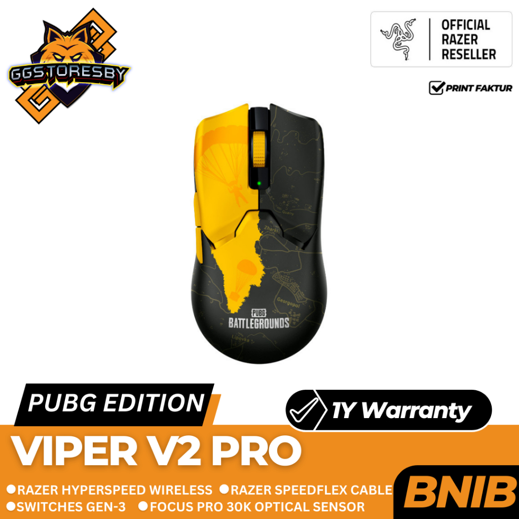 Jual RAZER VIPER V2 PRO - PUBG EDITION Gaming Mouse | Shopee Indonesia