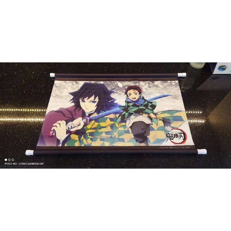 Jual Poster Kain Anime Kimetsu No Yaiba Shopee Indonesia