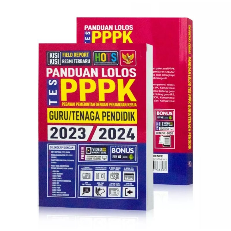 Jual PANDUAN LOLOS TES PPPK GURU/TENAGA PENDIDIK 2023 2024 | Shopee ...