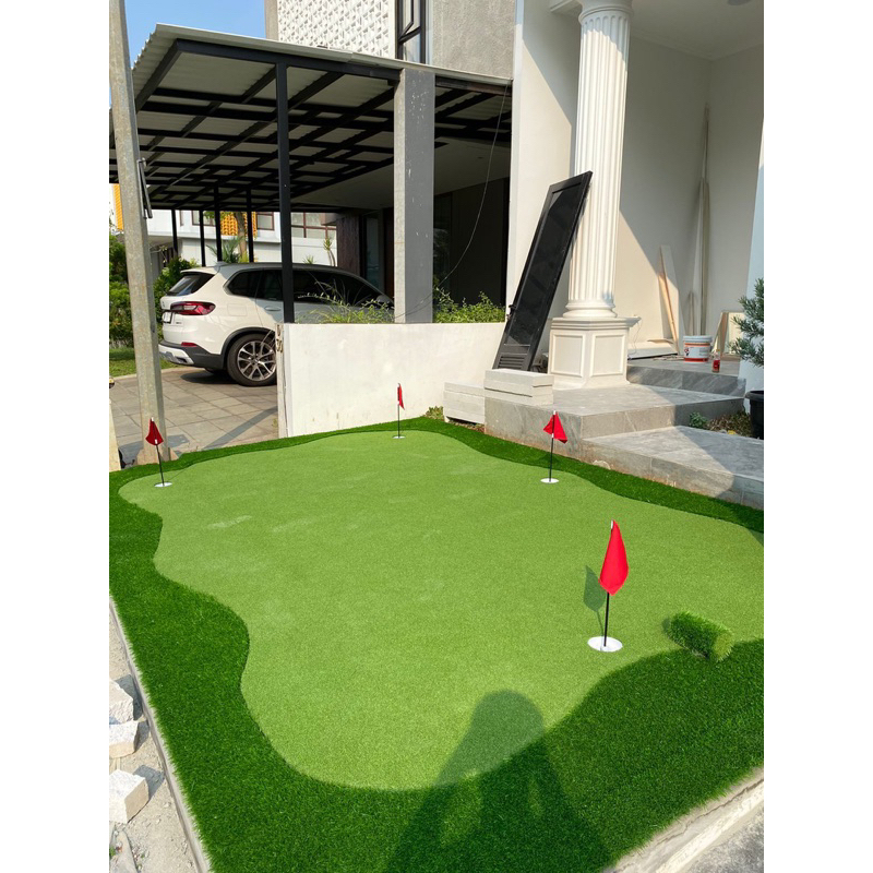 Jual Pembuatan Lapangan Mini Golf Sintetis Putting Green Golf