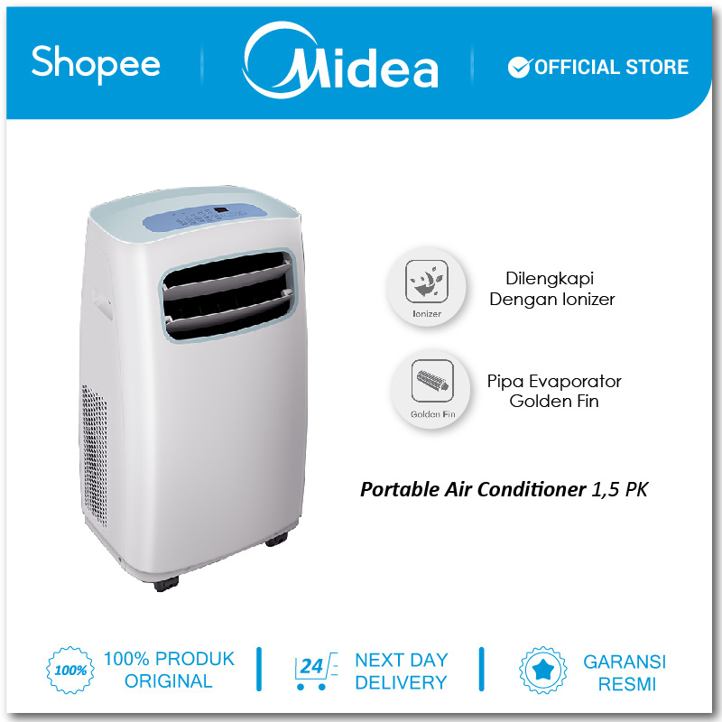 Jual Midea AC Portable 1.5 PK MPF2-12CRN1 | Shopee Indonesia