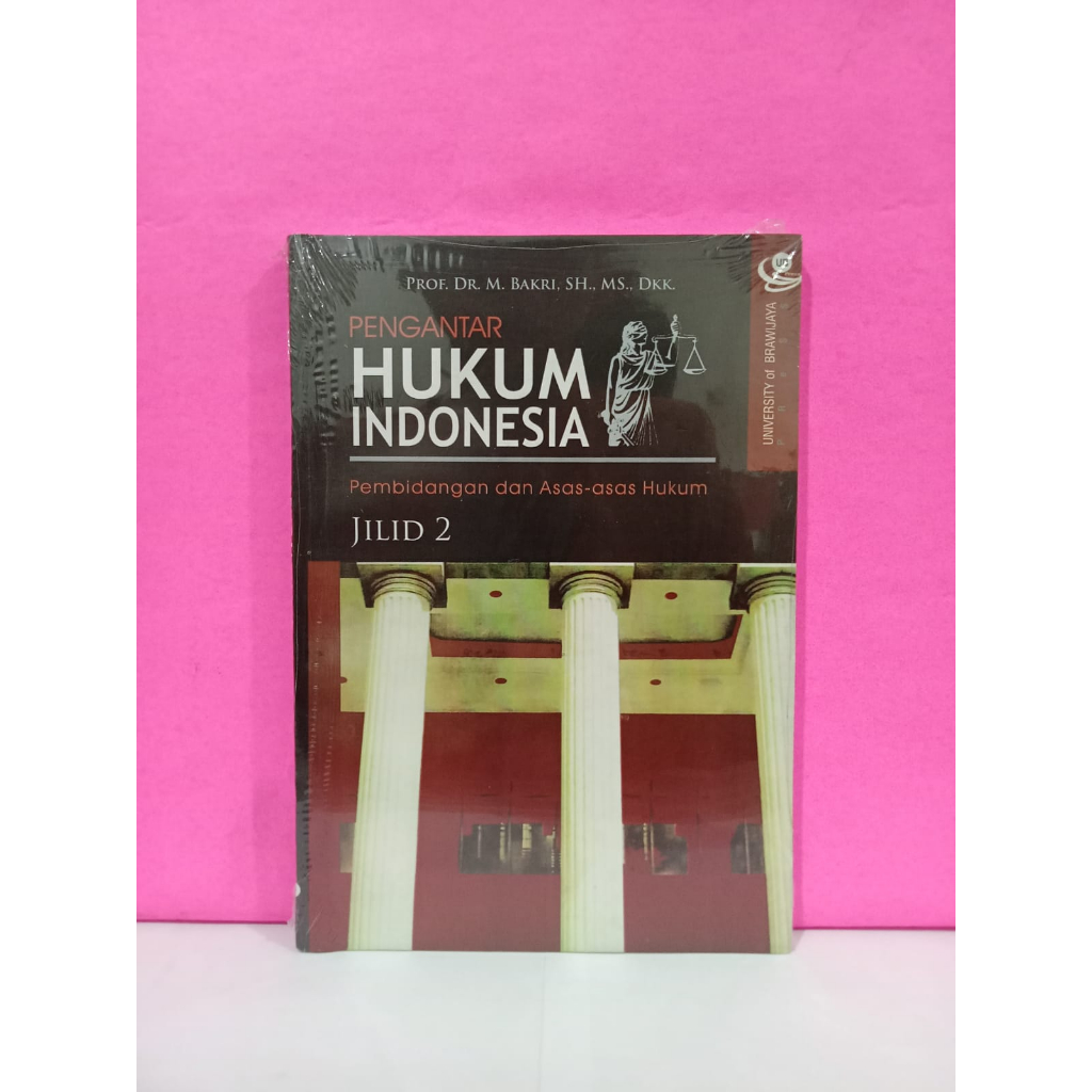 Jual Buku Pengantar Hukum Indonesia Jilid M Bakri Shopee Indonesia