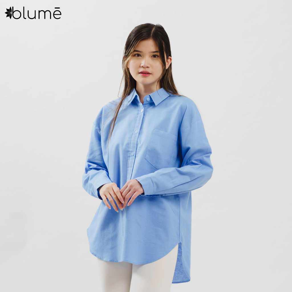 Jual blume - LUNA BLOUSE | KEMEJA OVERSIZE | ATASAN WANITA | BASIC ...