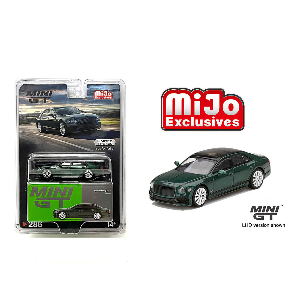 Mini GT 1:64 Bentley Flying Spur Verdant (Green) #286 - Foto 6