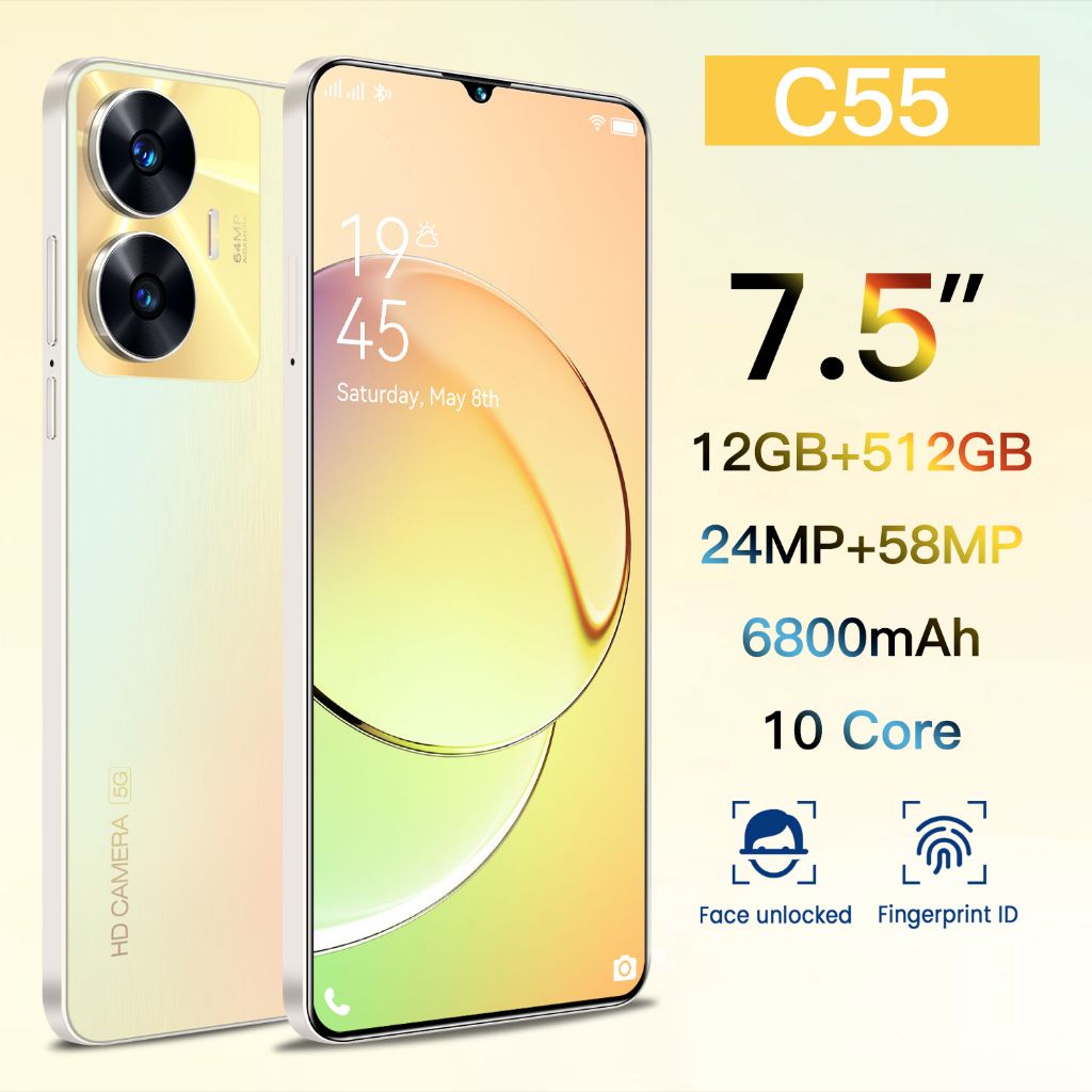 Redme Wap Com Sexi Video - Jual HP C55 Smartphone 12+512GB 7.5'inch Android 58MP AI HD Camera 5G  handphone HP Ultra-Slim FHD Display Bagus Internet Baru Original Ponsel  realme C55 | Shopee Indonesia