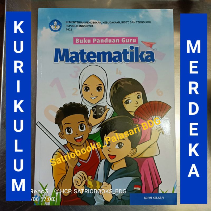 Jual BUKU PANDUAN GURU MATEMATIKA KELAS 5 KURIKULUM MERDEKA. KEMENTRIAN ...