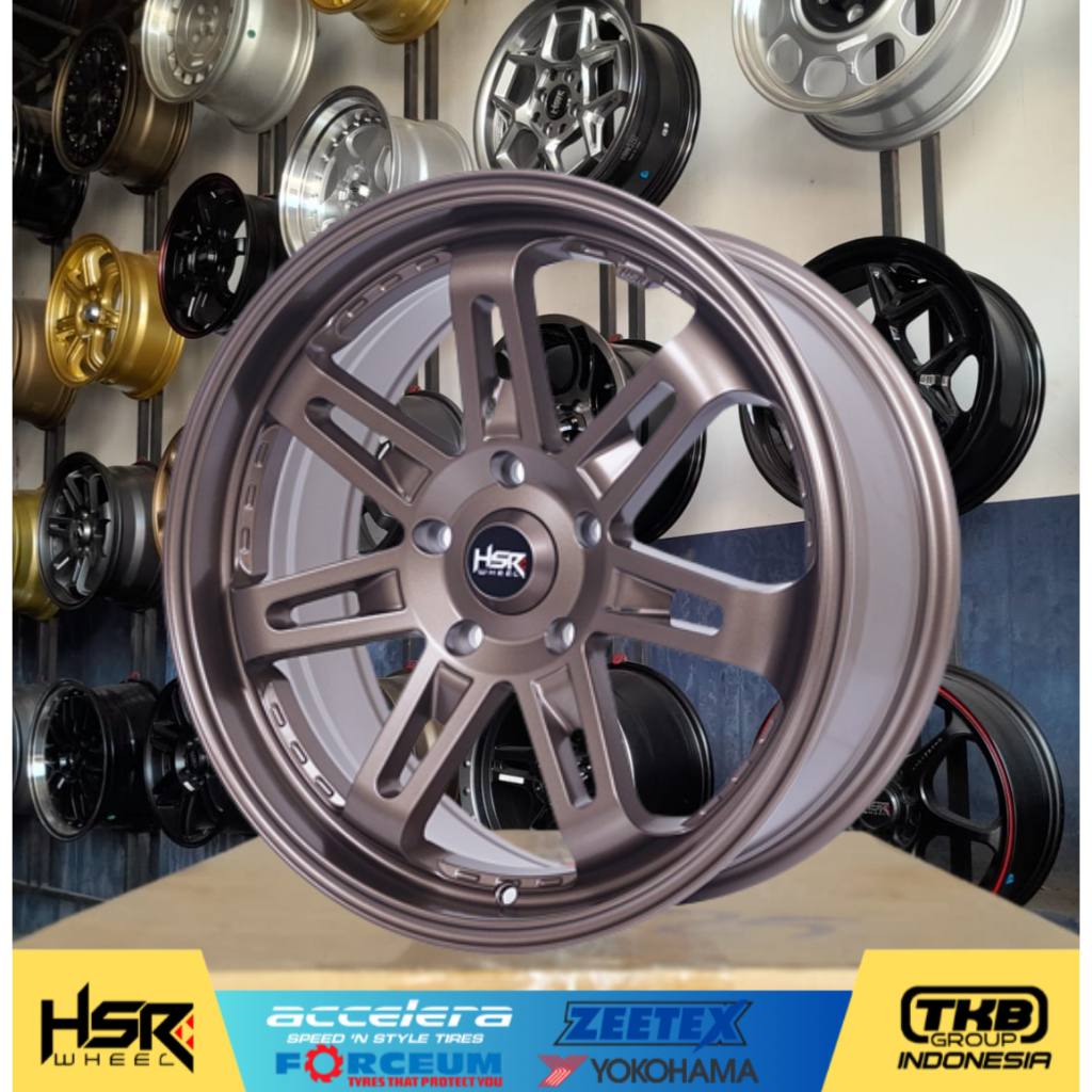 Jual velg innova r17 hsr daimon warna bronze pelek mobil ring 17 baut 5 ...