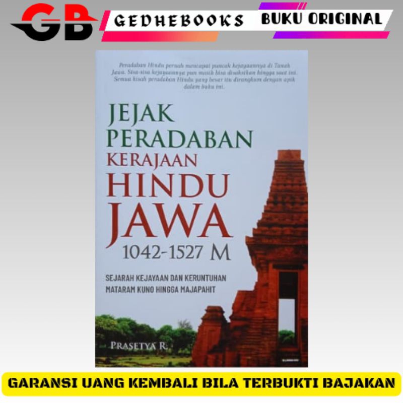 Jual BUKU SEJARAH KERAJAAN / JEJAK PERADABAN KERAJAAN 1042-1527M ...