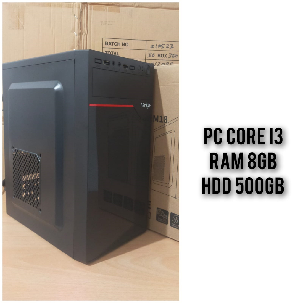 Jual PC/CPU Intel core i3 Ram Ddr3 8Gb Harddisk 500Gb | Shopee Indonesia