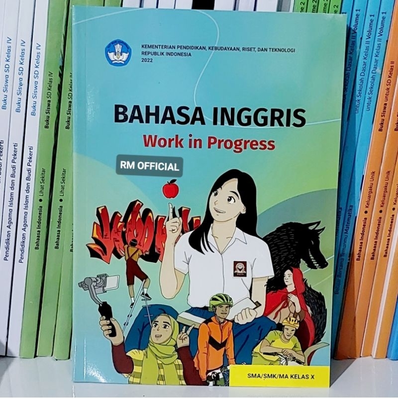 Jual Buku Bahasa Inggris Kelas 10 : Work in Progress untuk SMA/SMK/MA ...