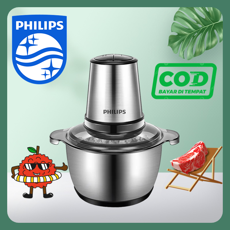 Jual Philips blender Chopper Blender daging 2L Mesin Penggiling