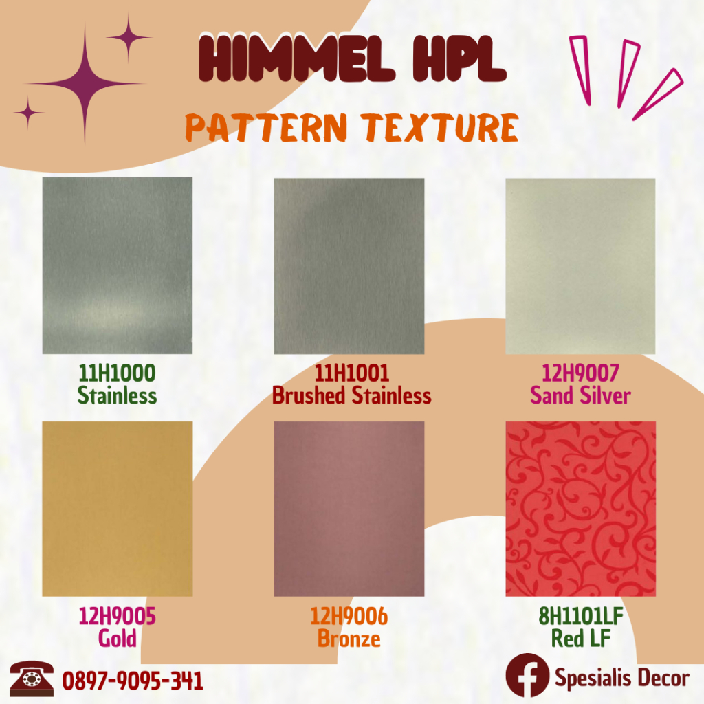 Jual HIMMEL Pattern Texture HPL | Shopee Indonesia